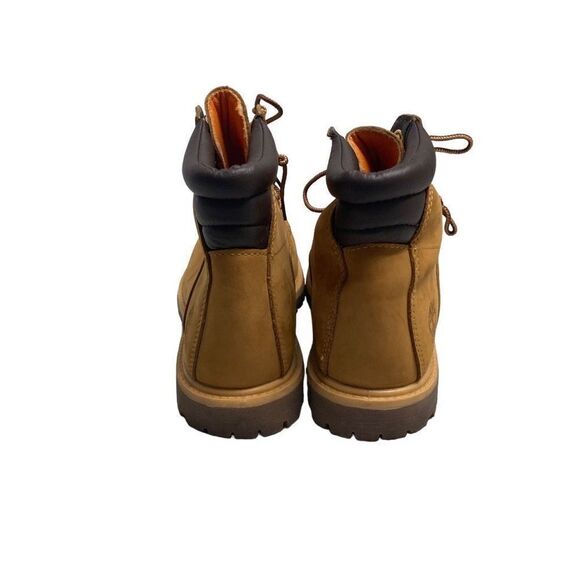 TIMBERLAND‎ Women’s Leather Waterproof Hiking Work Boot Size 7.5 Tan - Picture 2 of 12